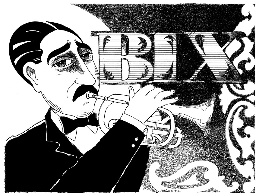 Bix Beiderbecke illustration