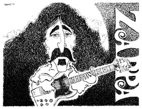 Frank Zappa illustration