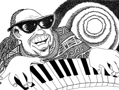 Stevie Wonder artwork